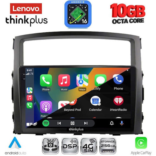 Lenovo Ltm 11446_cpa 9-Zoll-Multimedia-Tablet für Mitsubishi Pajero Modell 2006–2013