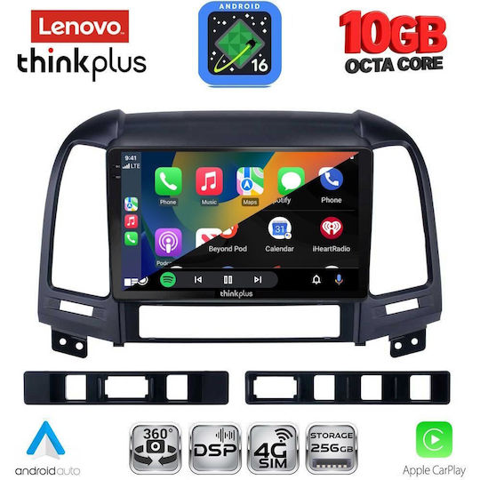 Lenovo Ltm 11239_cpa 9-Zoll Multimedia-Tablet Hyundai Santa Fe Modell 2005–2013