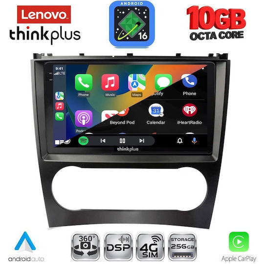 Lenovo Ltm 11404_cpa 9-Zoll-Multimedia-Tablet Mercedes C-Klasse CLK W203-209 Modell 2004–2008