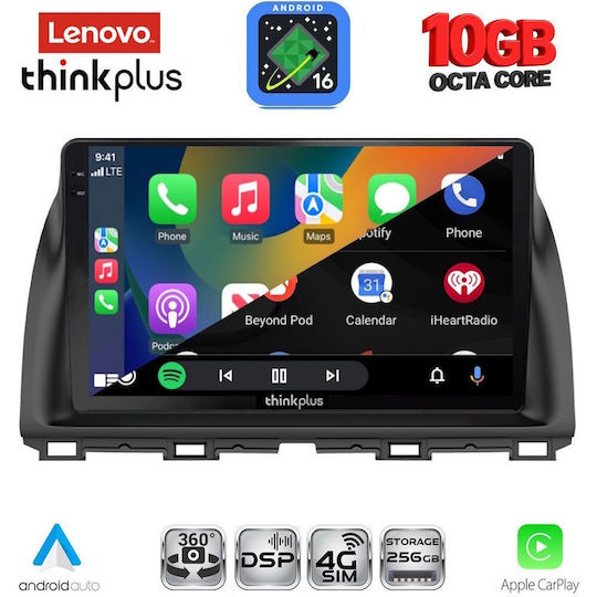 Lenovo Ltm 11380_cpa 10-Zoll-Multimedia-Tablet Mazda Cx5 Mod. 2013–2017