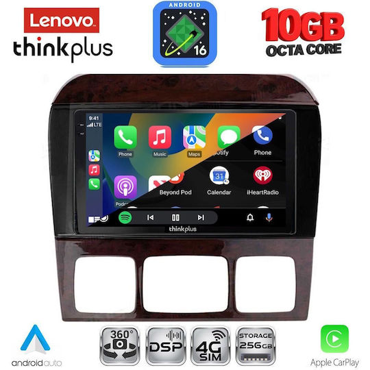Lenovo Ltm 11426_cpa 9-Zoll-Multimedia-Tablet für Mercedes S W220 Modell 1998–2005