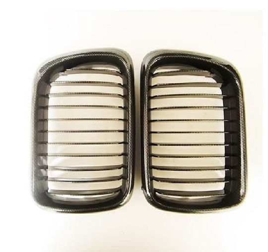 Kidney Set Grilles Bmw E36 1996–1999 – Carbon Fiber