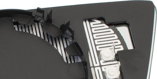Bmw 5 E60 E61 03-10 Θερμαινομενος Μπλε Δεξιος Καθρεπτης