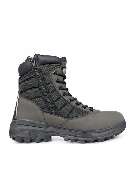 Cotton Belt Waterproof Black Hunting Boots