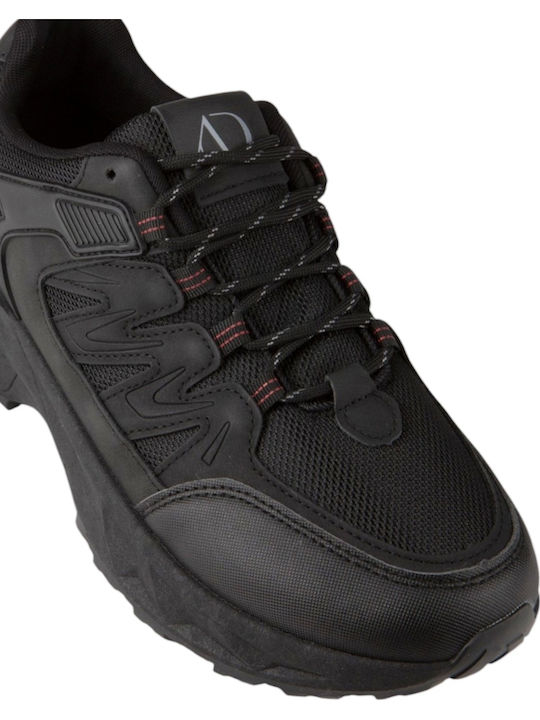 Antonio Donati Men's Black Hiking Shoes