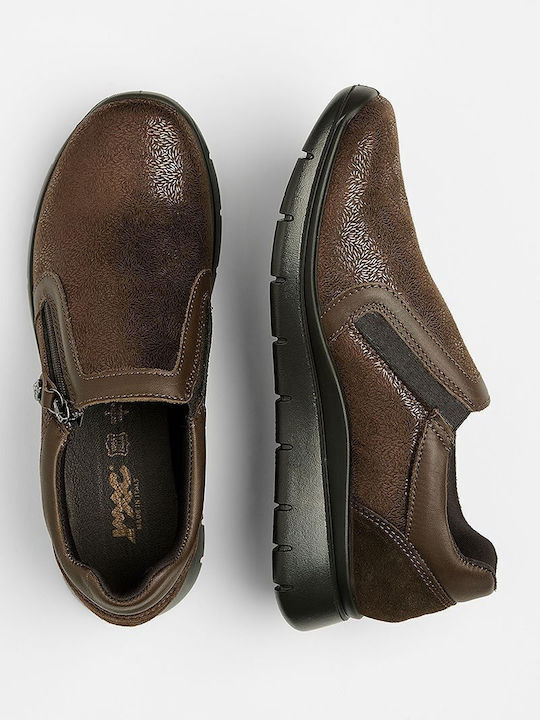 Anatomic Women's Leather Brown Slip-Ons