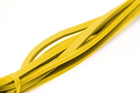 MegaFitness Long Loop Yellow Resistance Band