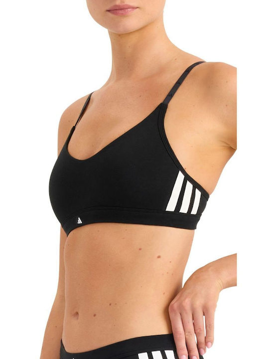 Active Essentials Дамски Спортен Сутиен Black с Леко Подплатяване