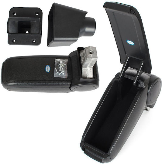 Dacia Sandero I 08-12 Armrest Set Black Fabric + Installation Kit