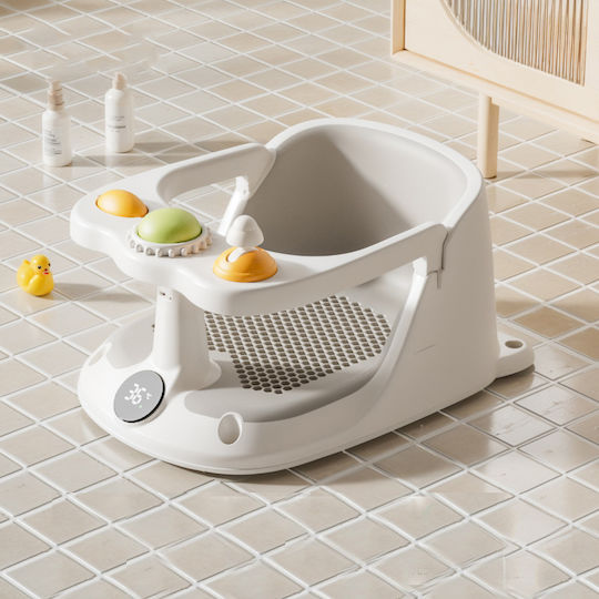 X-treme Baby Scăunel de Baie pentru Copii cu Termometru Gri