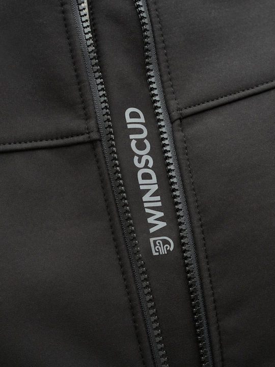 Ovetta WD Winter-Motorradjacke für Damen Schwarz