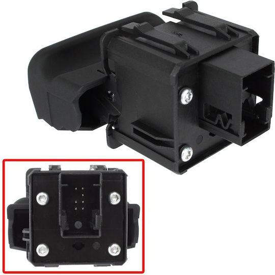 Peugeot 3008 09-16 Handbrake Button Black Matte