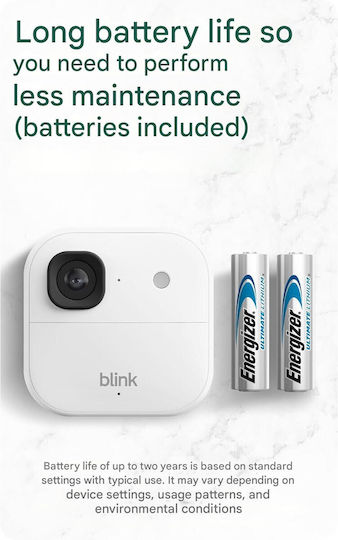Blink Sistem de Supraveghere cu 4 Camere Wireless 4MP
