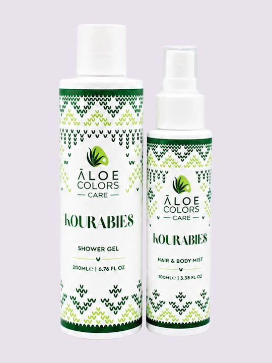 Aloe Colors Kourabies Körperpflege-Set zur Feuchtigkeitspflege und Körperreinigung 2 Stück Aloe Colors Kourabies Körperpflege-Set zur Feuchtigkeitspflege und Körperreinigung 2 Stück