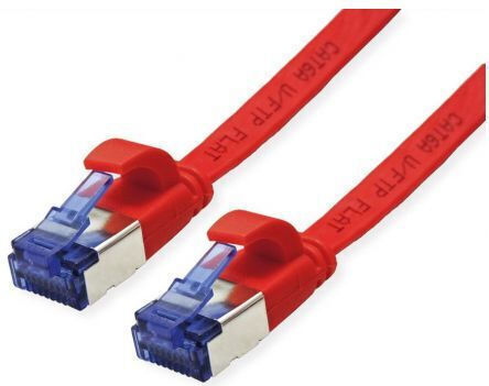 Value F/UTP Cat.6a (Gigabit) Мрежов Кабел Ethernet 1.5m Червен