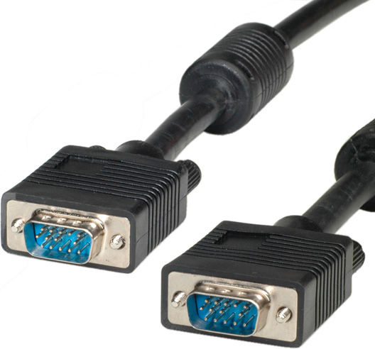 Roline VGA male to VGA male Black 6m Cable (11.04.5256)