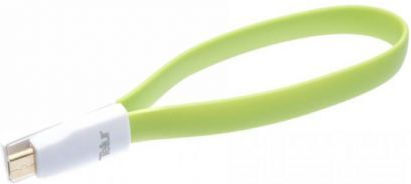 Tellur Tellur Магнитен USB 2.0 до микро USB кабел Зелен 0.2м (TLL155081) 1бр
