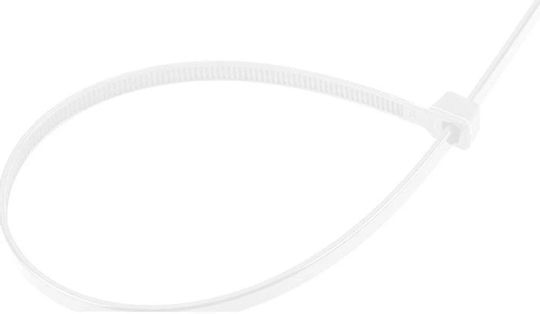 Neo Legături Cablu Din Plastic 200mmx4.8mm În Culoare Albă (100 Buc)