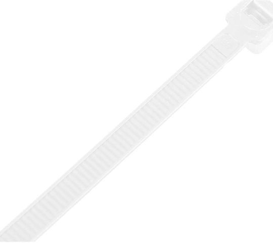 Neo Legături Cablu Din Plastic 200mmx4.8mm În Culoare Albă (100 Buc)