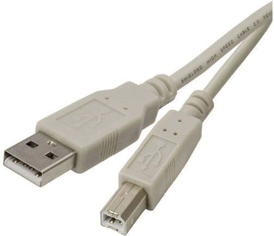 Καλώδιο Usb Gembird Usb-b 3 Μ Μπεζοy Ccusb2ambm10