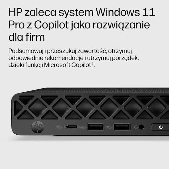 HP EliteDesk 8 Mini G2i AI PC (Core Ultra 5 322/16GB DDR5/512GB SSD/W11 Pro)