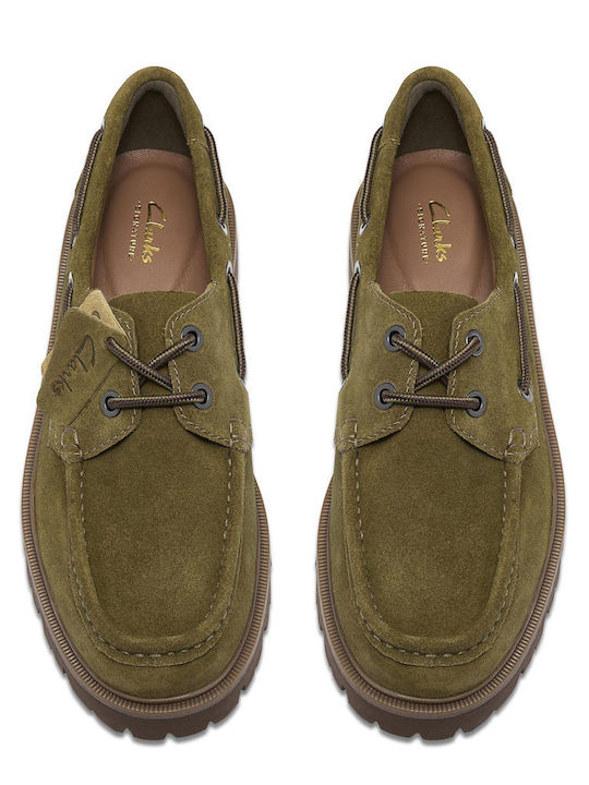 Cleyhill Δερμάτινα Ανδρικά Loafers σε Καφέ Χρώμα