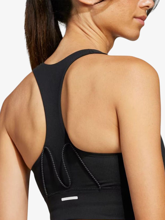 Bustier Sport Run Pocket Pentru Femei Negru
