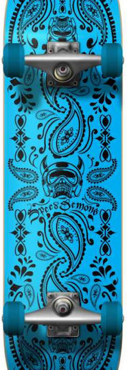 Speed Demons Skate Bandana 8,5" Komplett-Kurzboard Schwarz