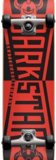 Darkstar 8" Complete Shortboard Κόκκινο
