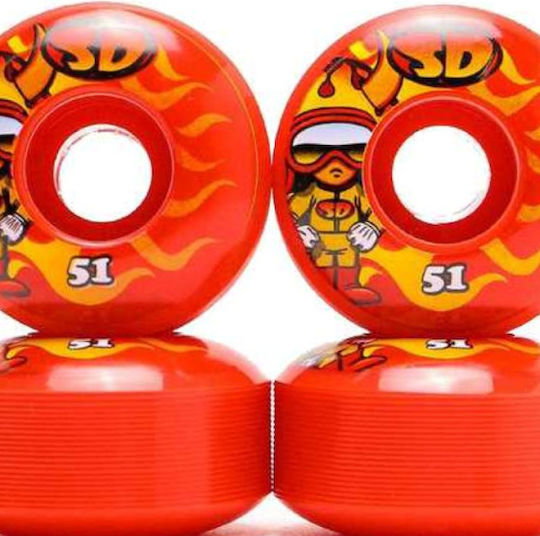 Speed Demons Hot Shot 51mm Rollen Orange