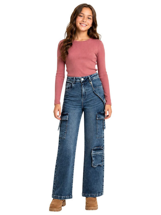 Funky Kids' Jeans Trousers Blue