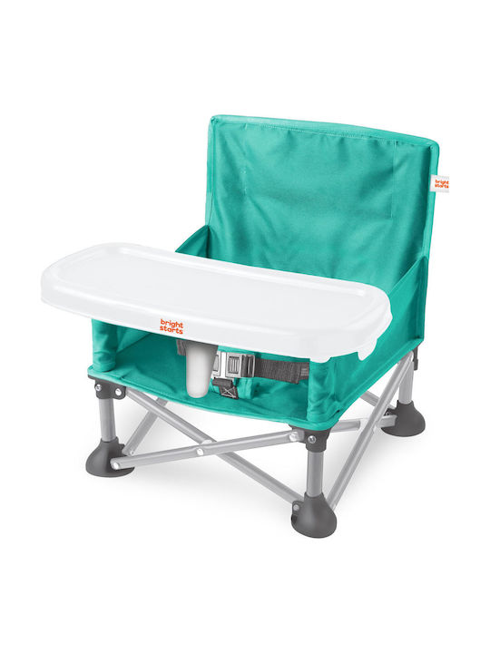 Bright Starts Scaun de Masă Portabil din Material Textil pentru Scaun Pop 'N Sit