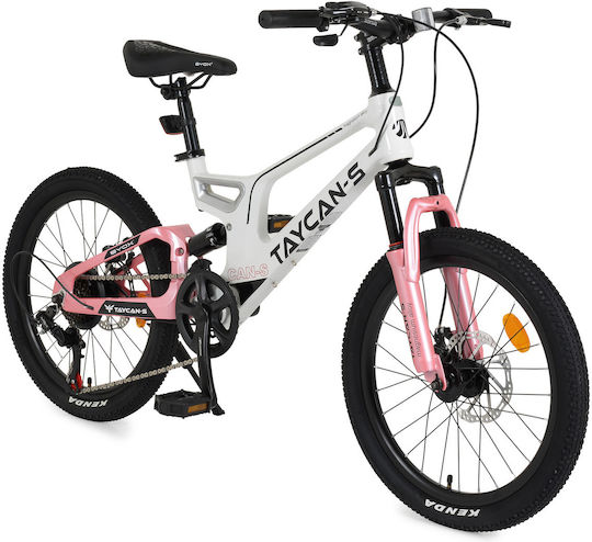 Bicycle 20" Kids' Bicycle BMX with Disc Brakes Pink