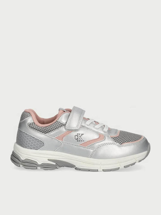 Kids Sneakers Silver