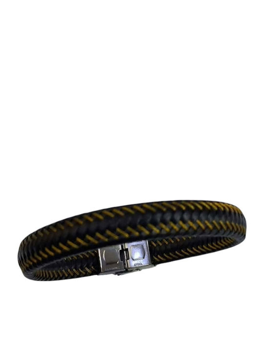 Kalliopi Silver Ανδρικό Βραχιόλι από Ατσάλι 23cm