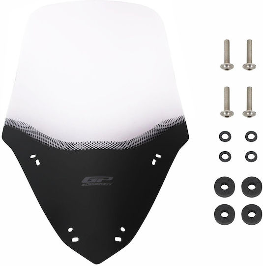 Gpk Yamaha X-MAX 250 300 2024-2026 40 cm Transparent Windscreen