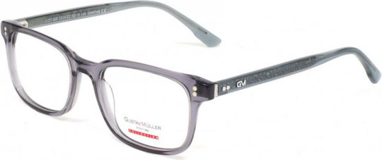 Gm3334 C2 Herrenbrille mit Transparent Grau Gestell aus Acetat