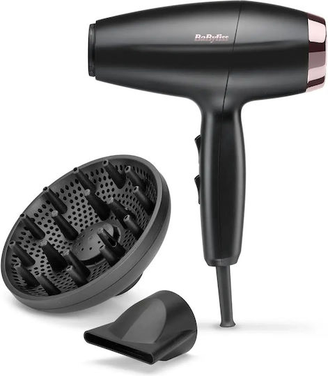 Babyliss Cool Shot Ionic Επαγγελματικό Πιστολάκι Μαλλιών με Φυσούνα 2000W