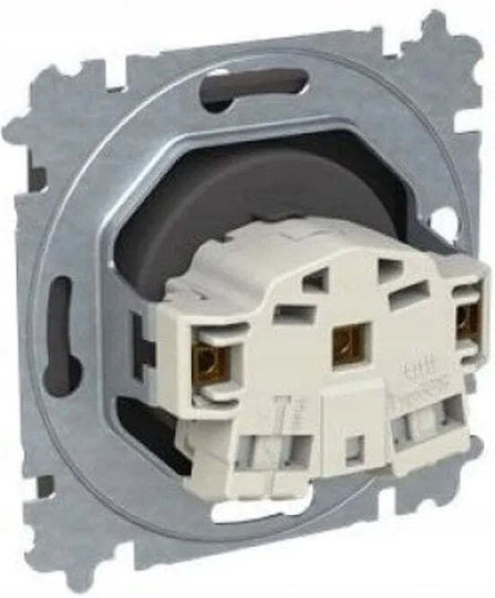 Abb Priză Electrică Simplă Neagră