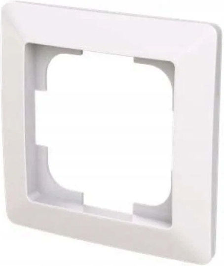 Abb Switch Frame 1 Position Horizontal Placement in White Colour
