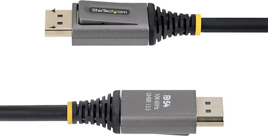 StarTech Καλώδιο DisplayPort male - DisplayPort male 2m Μαύρο
