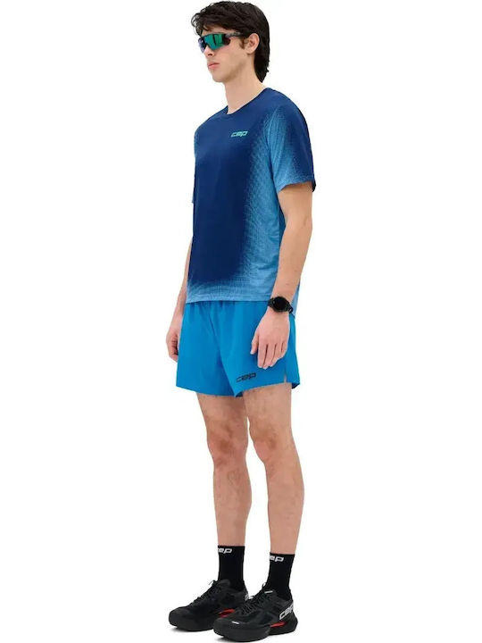 Αθλητικό T-shirt Dark Blue Fade W513E5