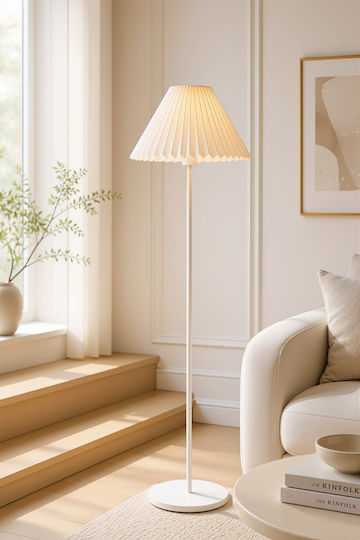 SteweHome Φωτιστικό Δαπέδου Υ150εκ. Μπεζ SteweHome Φωτιστικό Δαπέδου Υ150εκ. Μπεζ