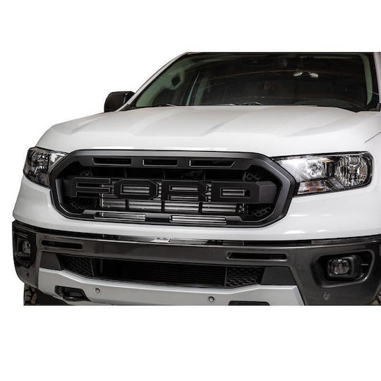 Kühlergrill Ford Ranger T8 2019-2023 im Raptor-Look Schwarz Matt