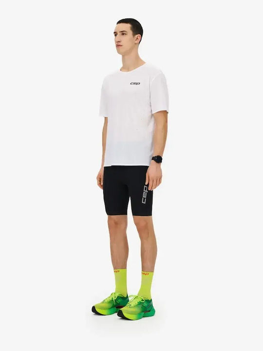 Sportshirt Kurzarm Weiß