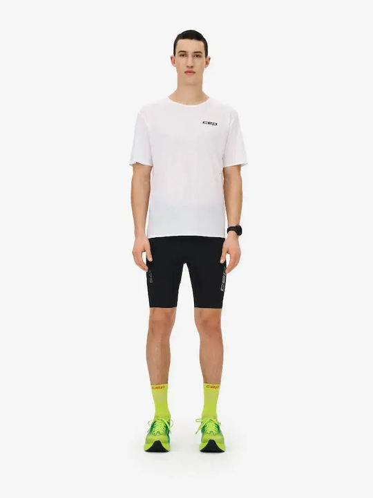 Sportshirt Kurzarm Weiß