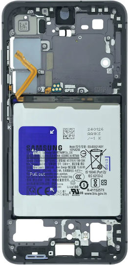 Mid-frame Housing Samsung Galaxy S24 5g Us Version Service Pack Onyx Black