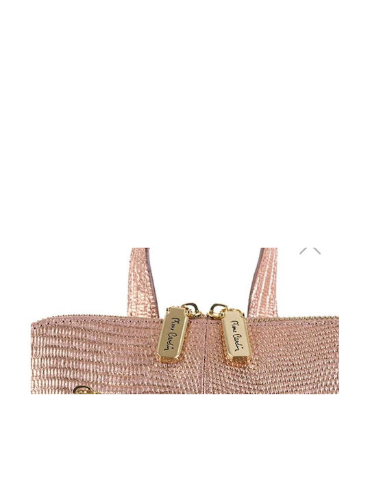 Dollaro Damen-Lederrucksack in Roségold