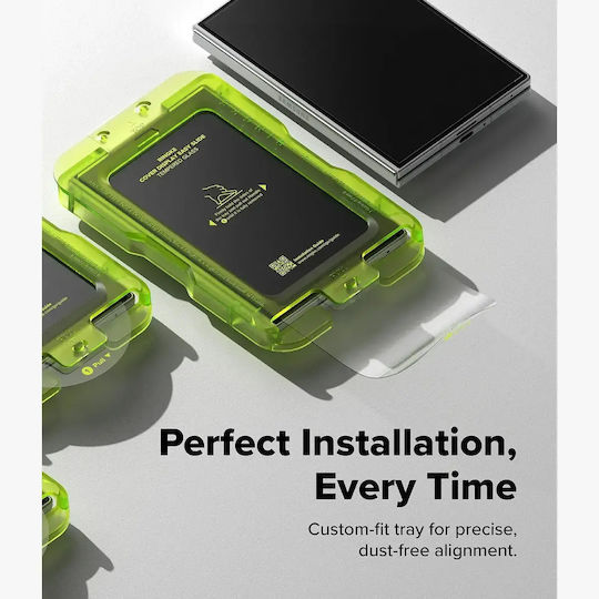 Tempered Glass Samsung Galaxy Z Fold8 Ringke Cover Display Easy Slide Scratch-Resistant Outer Screen Protector Glass 2 Pieces Clear 8800328819375