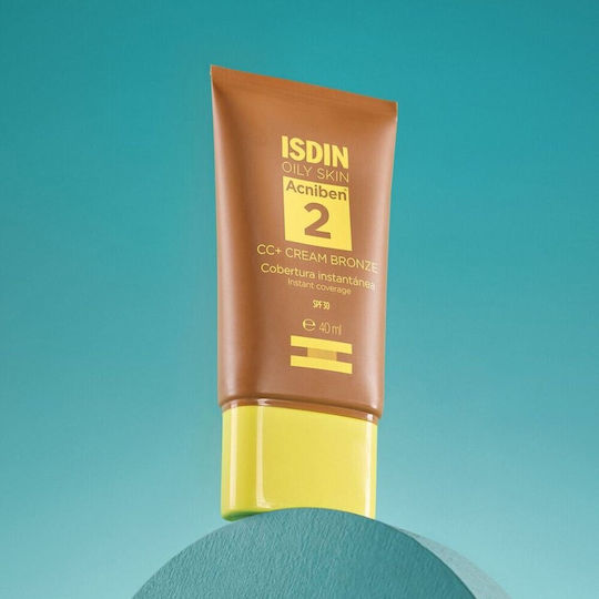 Acniben CC Ενυδατική Κρέμα Προσώπου Ημέρας με SPF30 κατά των Ατελειών 40ml